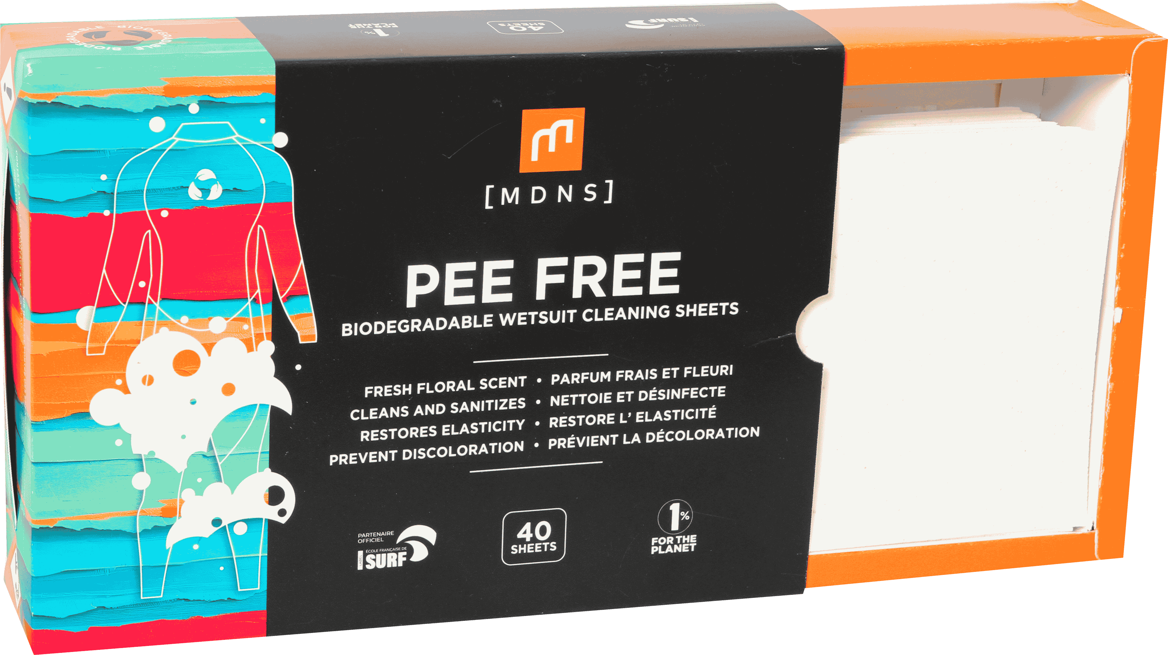Feuilles de lavage néoprène PEE FREE – 40 feuilles écologiques