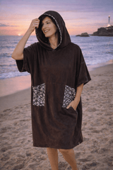 PLUSH PONCHO ADULT