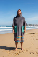 PLUSH PONCHO ADULT