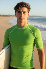 RASHVEST MEN S/S COLORBLOCK UPF 50