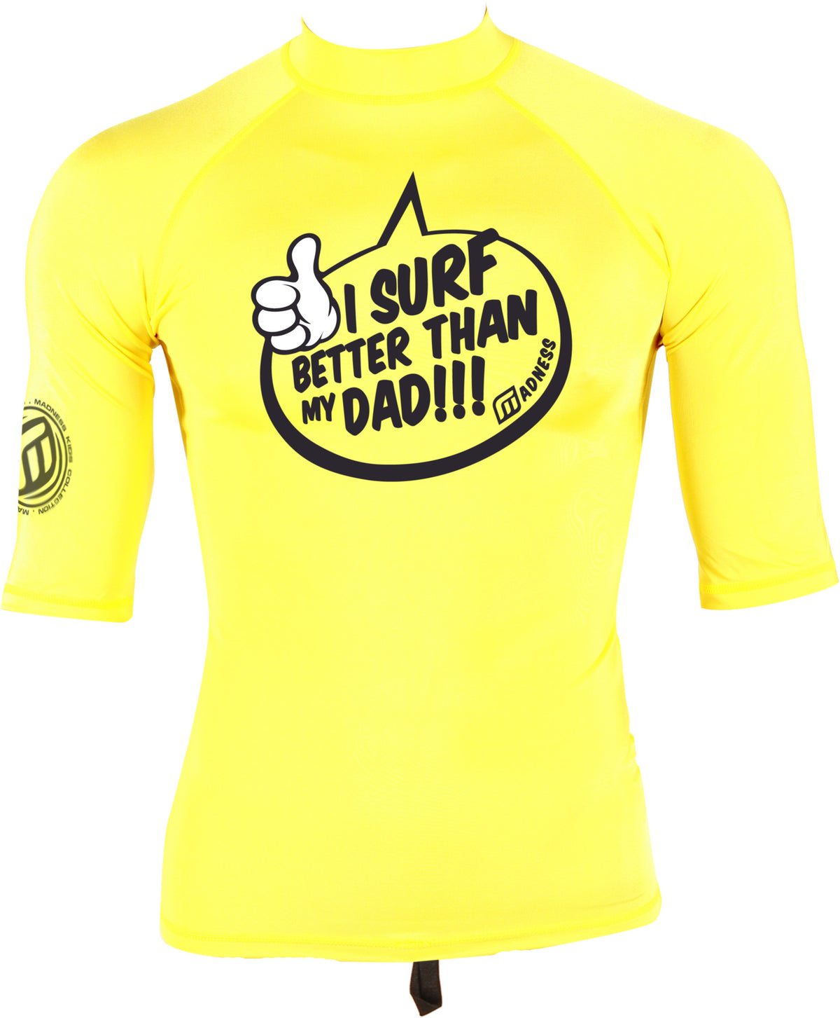Lycra Anti-UV Bébé “I Surf” Manches Courtes