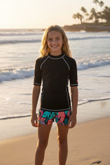 RASHVEST KID S/S COLORBLOCK UPF 50