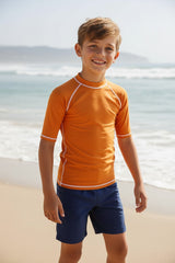 RASHVEST KID S/S COLORBLOCK UPF 50