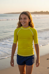 RASHVEST KID S/S COLORBLOCK UPF 50