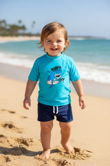 RASHVEST BABY S/S LOGO UPF 50