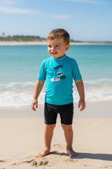 RASHVEST BABY S/S LOGO UPF 50