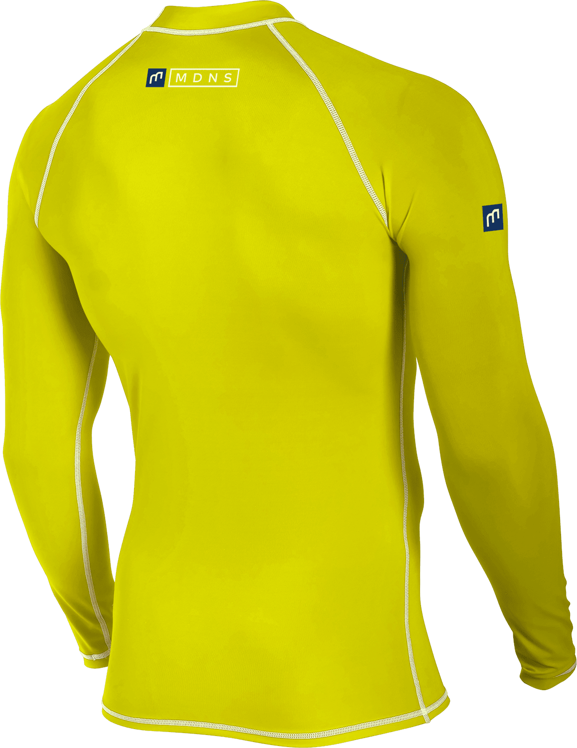 Lycra Enfant Anti-UV Manches Longues UPF 50 Colorblock Jaune
