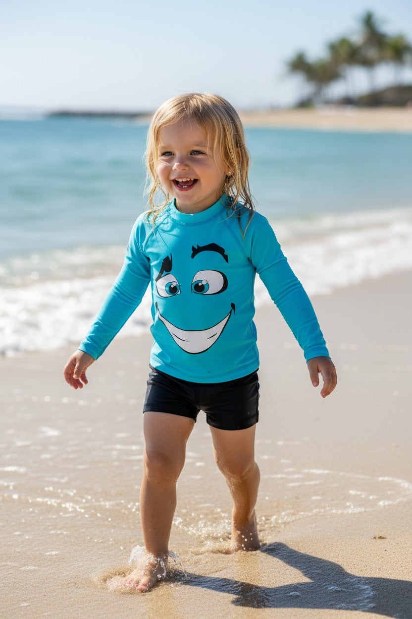 Rashvest Bébé Manches Longues Logo UPF 50