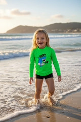 RASHVEST BABY L/S LOGO UPF 50