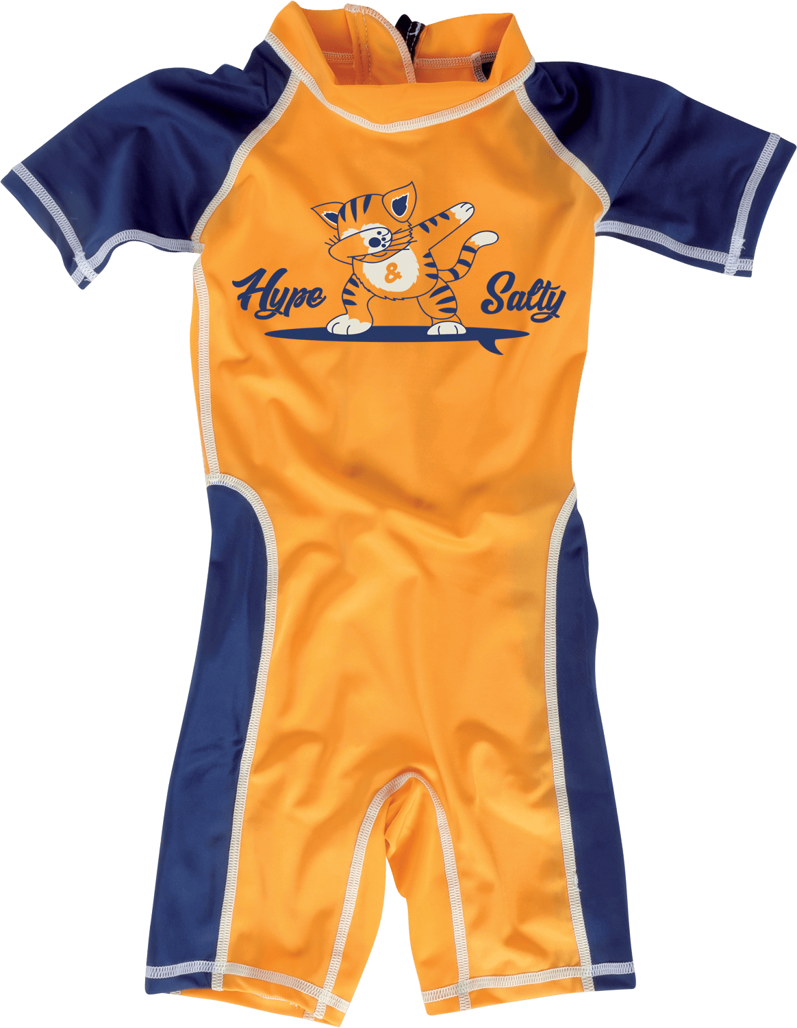 Bi-Color Design - Lycra S/S UPF 50 Surf Bébé