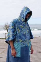 PLUSH PONCHO ADULT