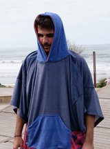 PLUSH PONCHO ADULT
