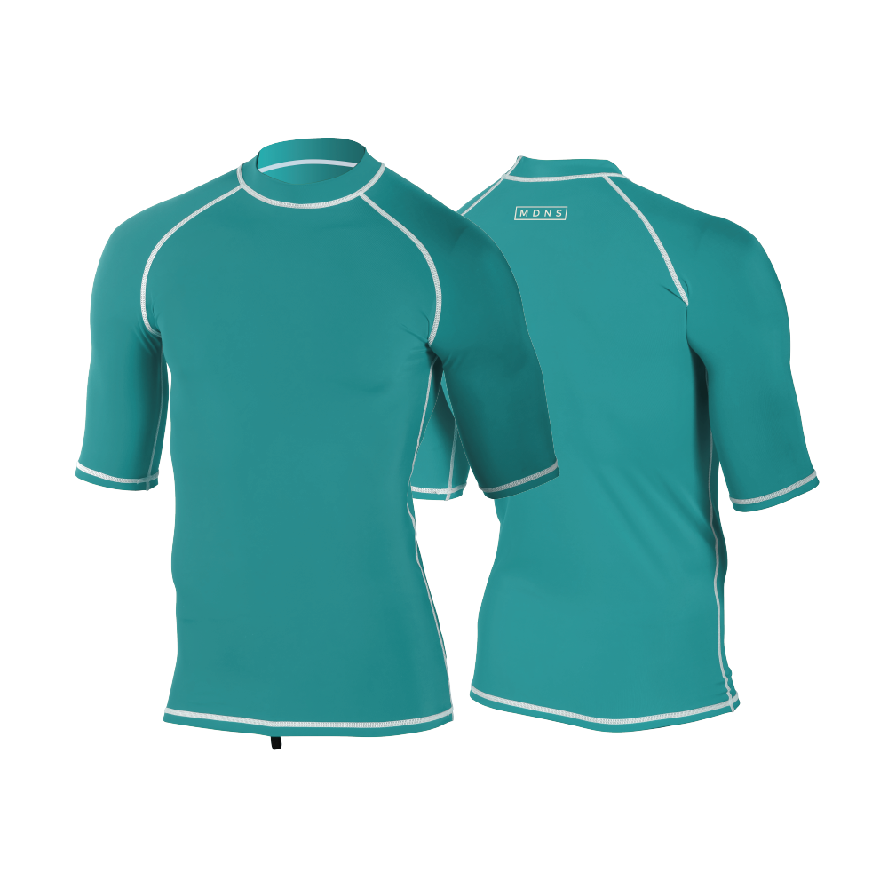 Lycra Enfant Anti-UV Manches Courtes UPF 50 Colorblock
