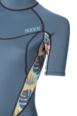 PIONEER YOUTH 2/2 BACKZIP SHORTY GIRL NAVY/SEAFOAM MATISSE - YOUTH'S WETSUITS 23 - MDNS SURF