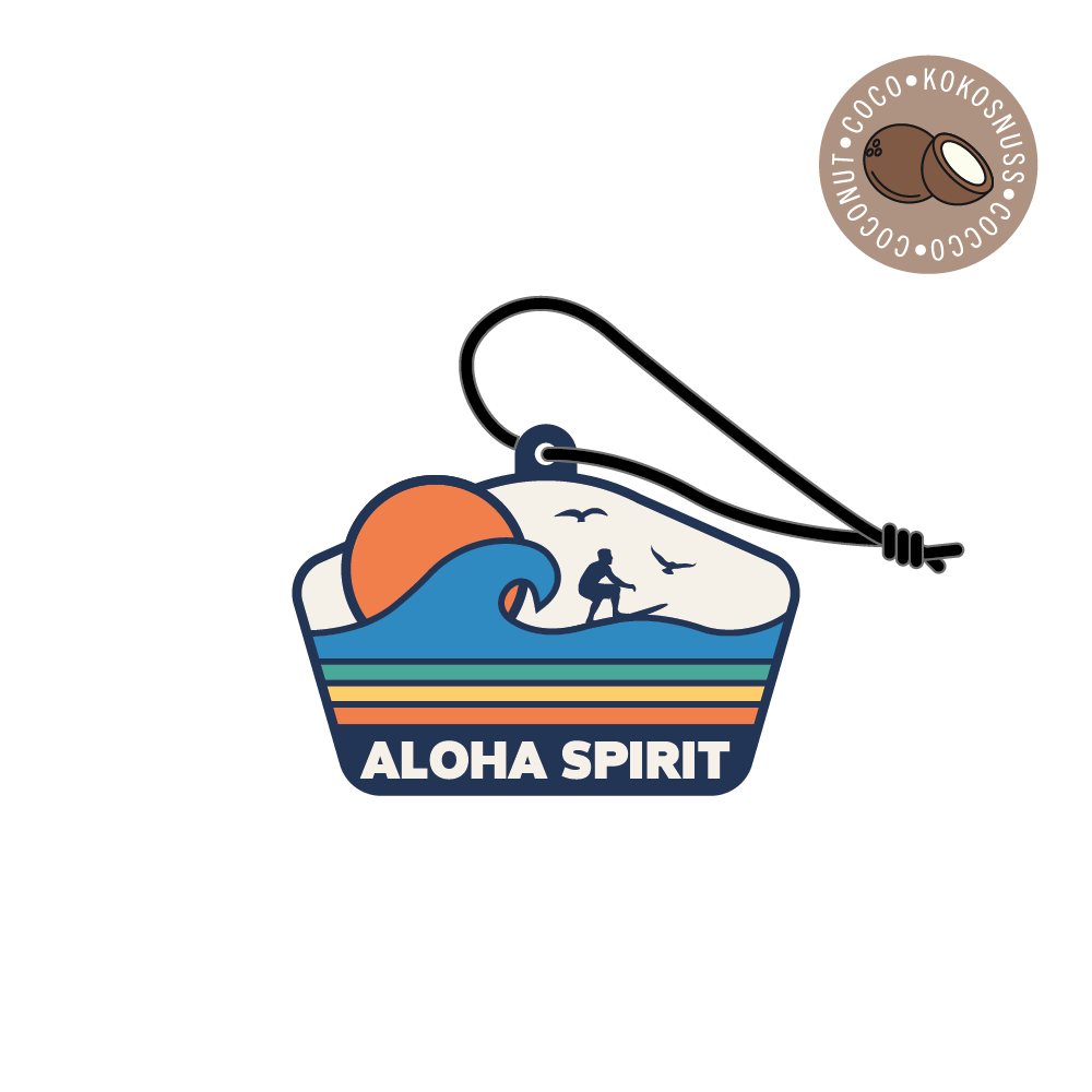 Désodorisant Voiture Aloha Monoï