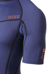 PIONEER MEN 2/2 BACKZIP SHORTY - MEN'S WETSUITS 23 - MDNS SURF