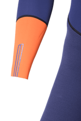 PIONEER YOUTH 4/3 BACKZIP STEAMER BOY NAVY/ORANGE - YOUTH'S WETSUITS 23 - MDNS SURF