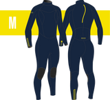 STAMIINA SURFSCHOOL WETSUITS WOMEN BACKZIP STEAMER 4/3 - MDNS SURF