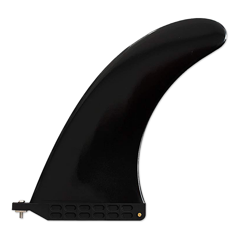 MDNS SURF - Fins - Classic PVC - 8.0" - Black - PVC