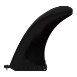 MDNS SURF - Fins - Classic PVC - 9.0" - Black - PVC