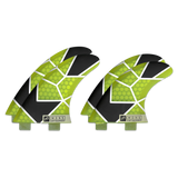 QUADRUM MEDIUM+LARGE - 4.0’’ + 5.0’’ FINS - MDNS SURF