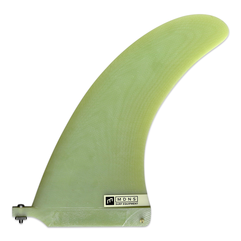 MDNS SURF - Fins - Vapor Full Fiberglass - 9.0" - Yellow - Fiberglass