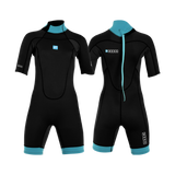 PIONEER WOMEN 2/2 BACKZIP SHORTY - WOMEN'S WETSUITS 22 - MDNS SURF