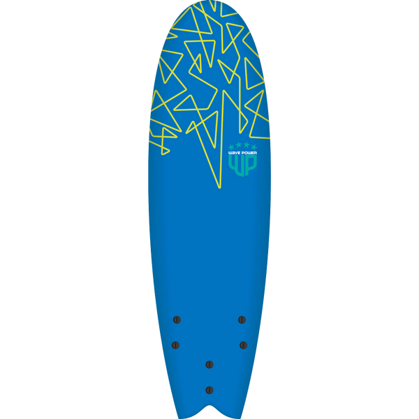 Soft Surfboards 5'10" Blue / Teal WAVE POWER