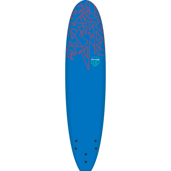 Soft Surfboards 8'0 WAVE POWER Blue/ Teal