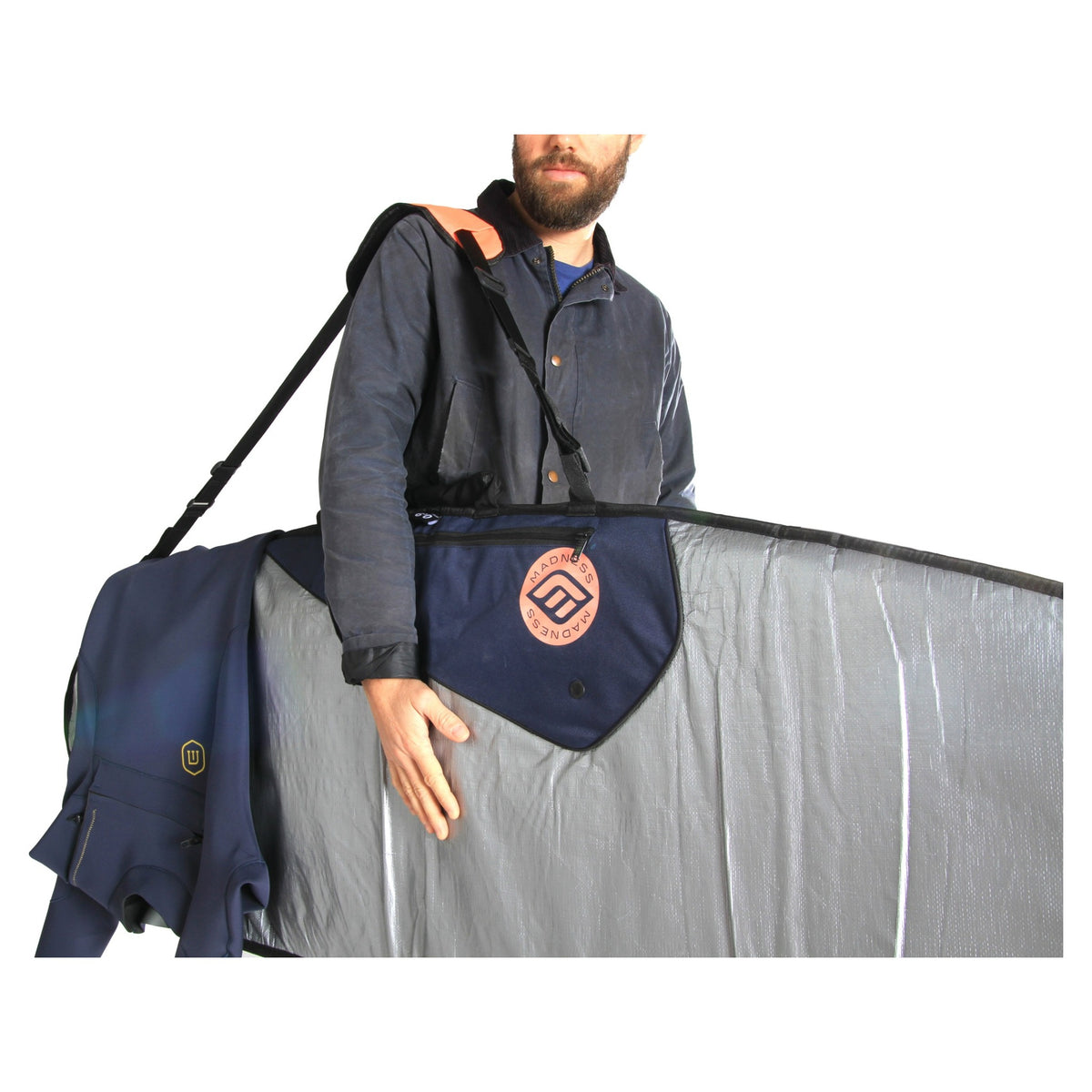 Cover Kiteboard Double With Pefoam 135x45