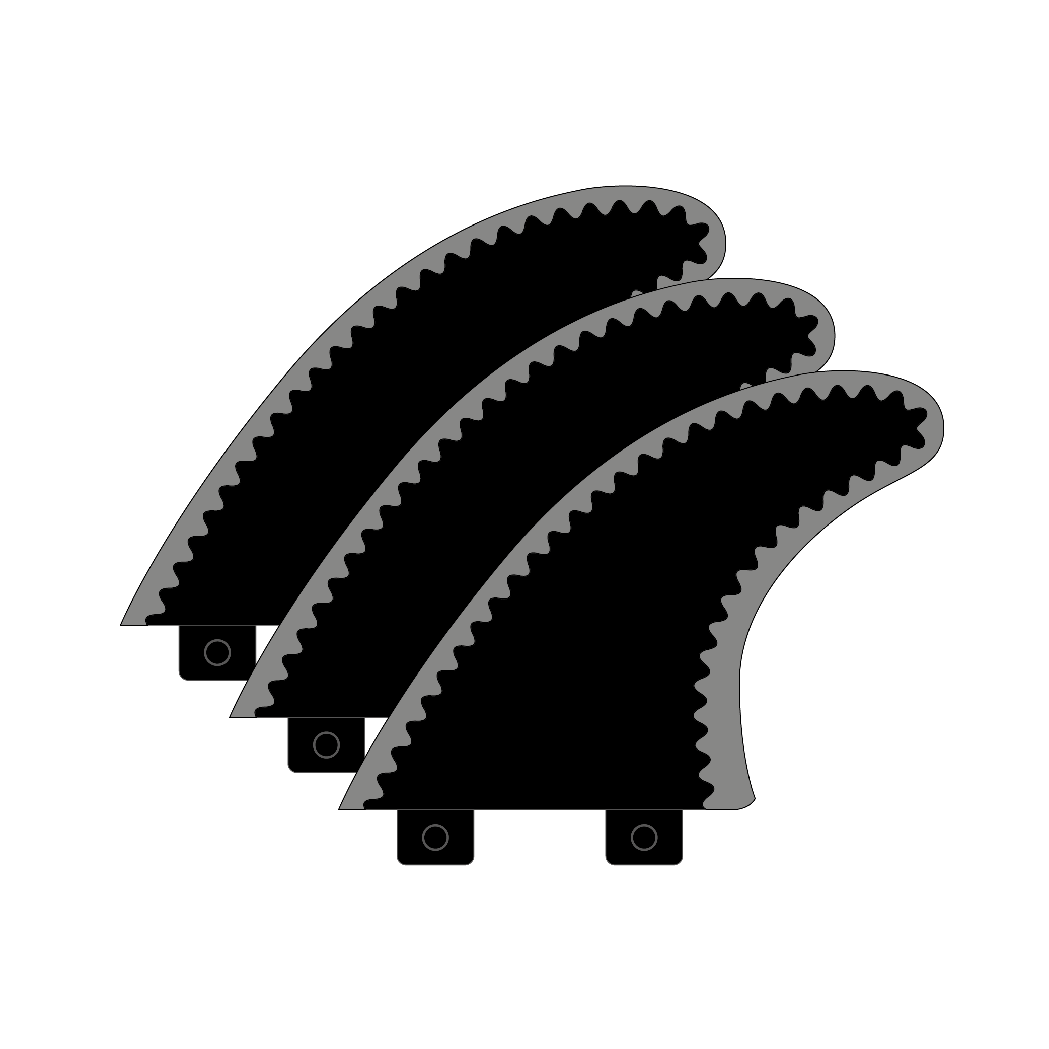 THRUSTER FINS SOFTEDGE FX2