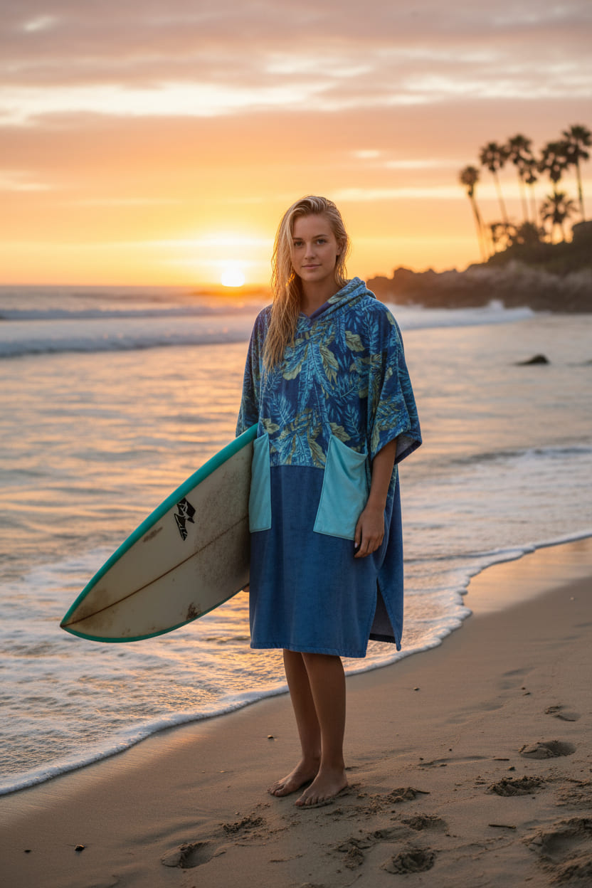 PONCHO SURF ADULTE