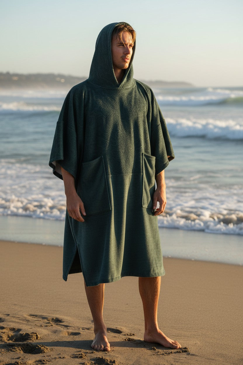 PLUSH PONCHO TEEN