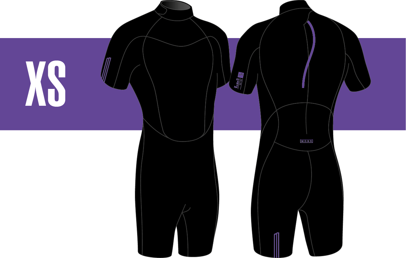 Combinaison Shorty Homme 2/2mm Stamiina Flatlock