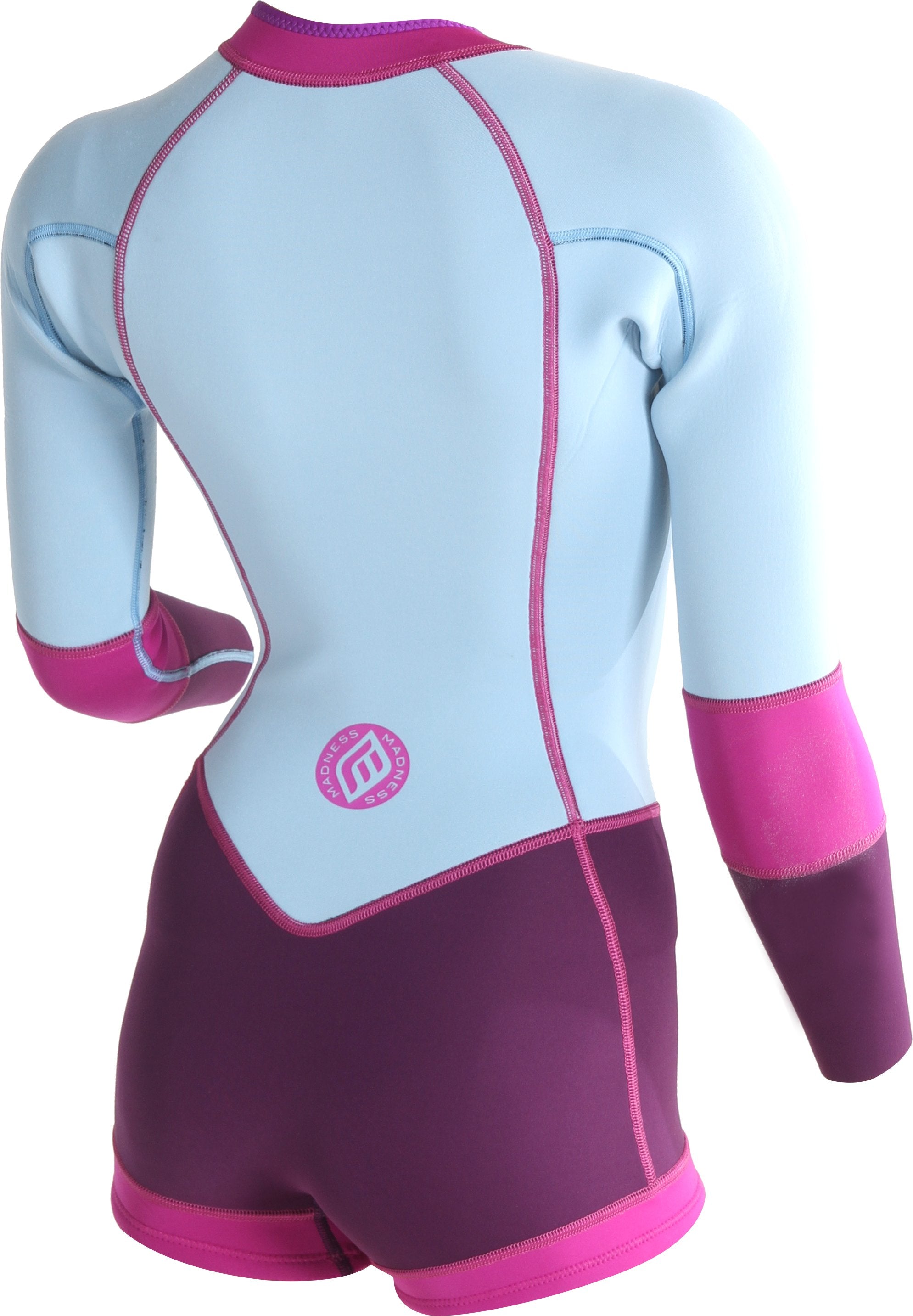 Combinaison Shorty Femme 2/2 mm Manches Longues Unlimited