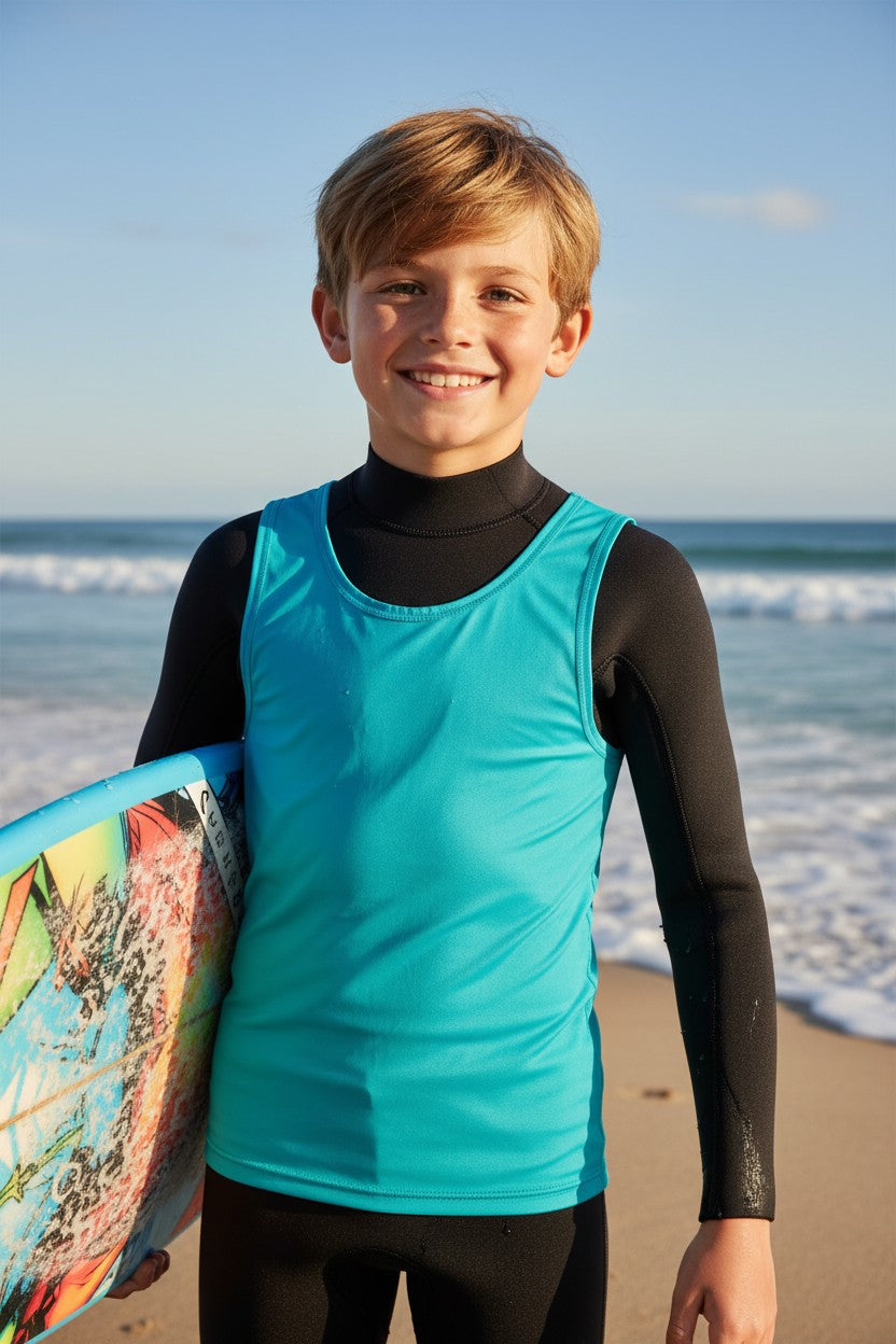 Lycra Débardeur Enfant Anti-UV UPF 50