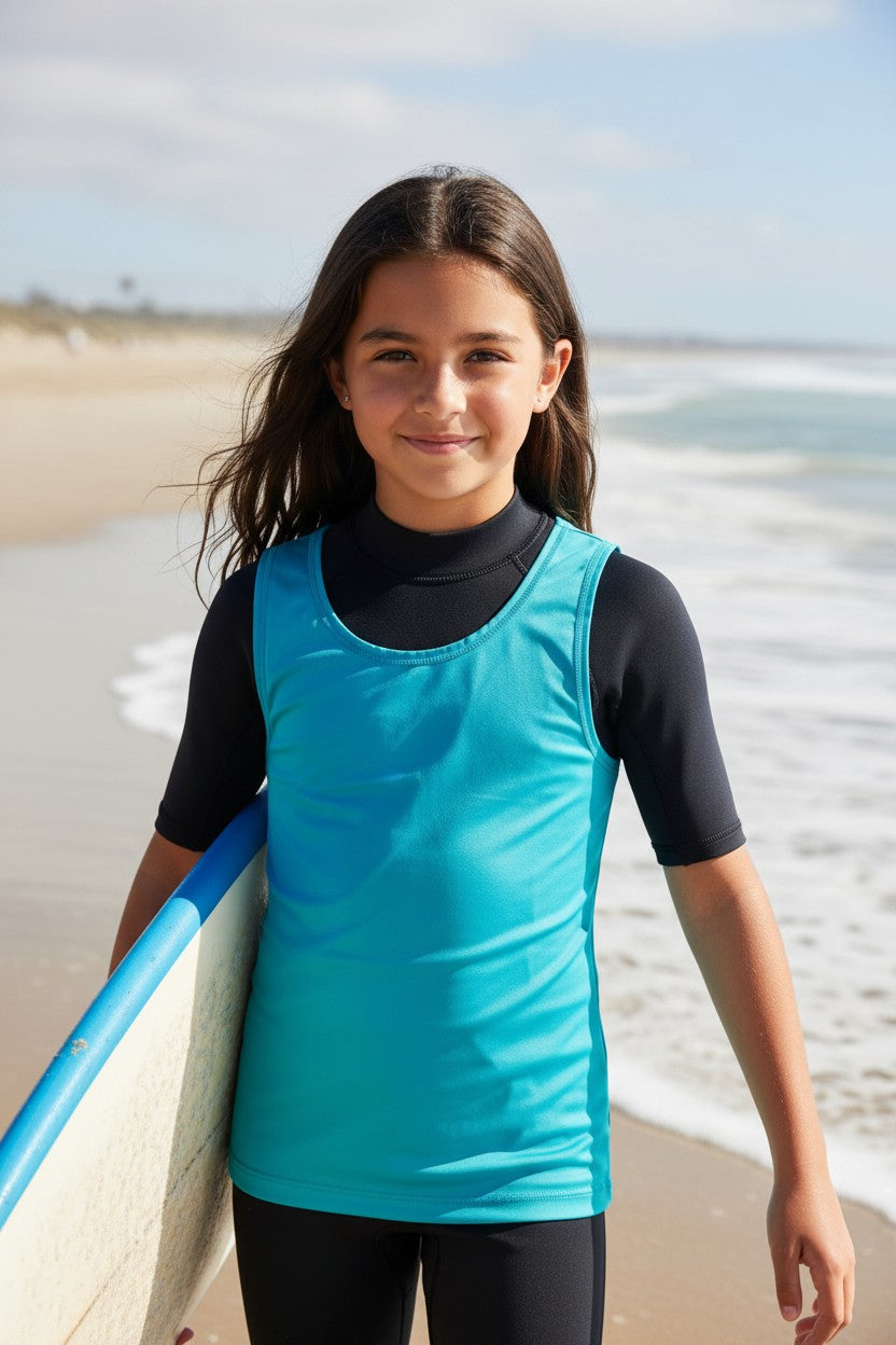 Lycra Débardeur Enfant Anti-UV UPF 50
