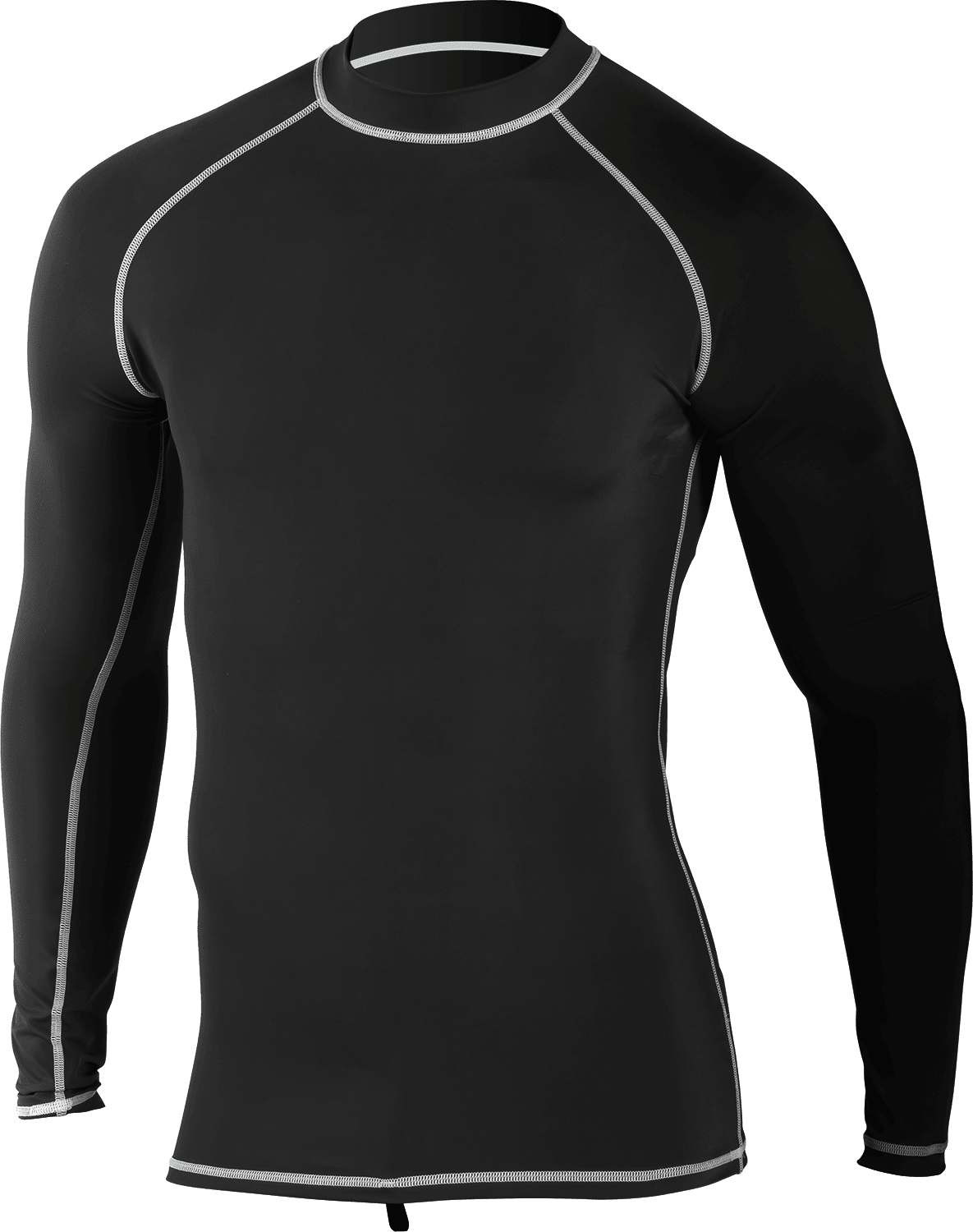RASHVEST MEN L/S COLORBLOCK UPF 50