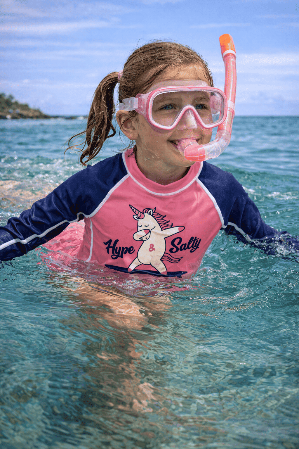 Lycra Anti-UV Enfant Manches Longues UPF 50