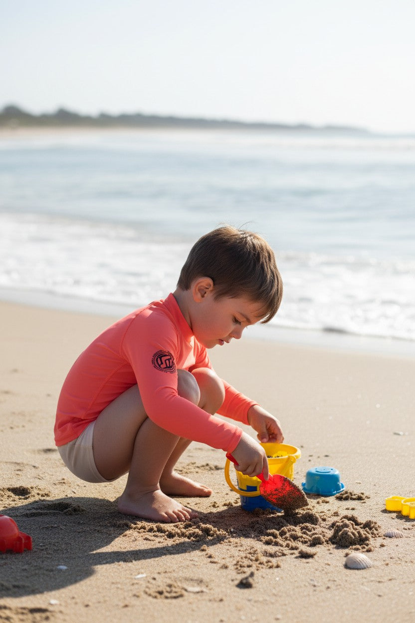 Rashvest Bébé L/S Colorblock UPF 50
