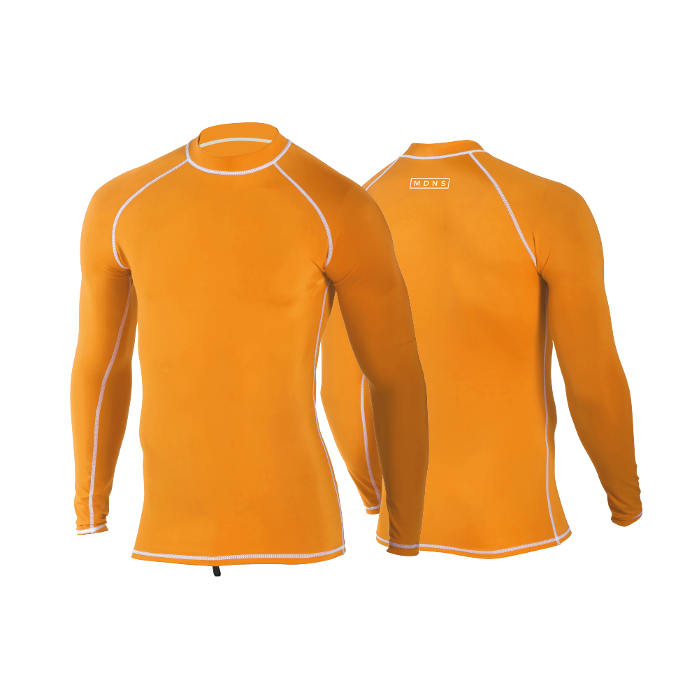 Lycra Anti-UV Enfant Manches Longues UPF 50 Colorblock Mango