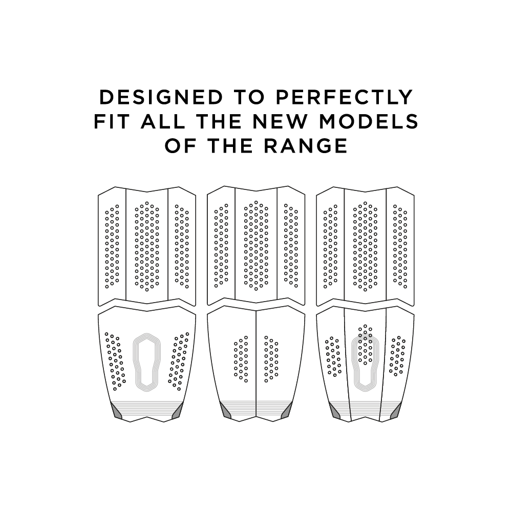 Pad de Surf Triple Traction 3 Pièces