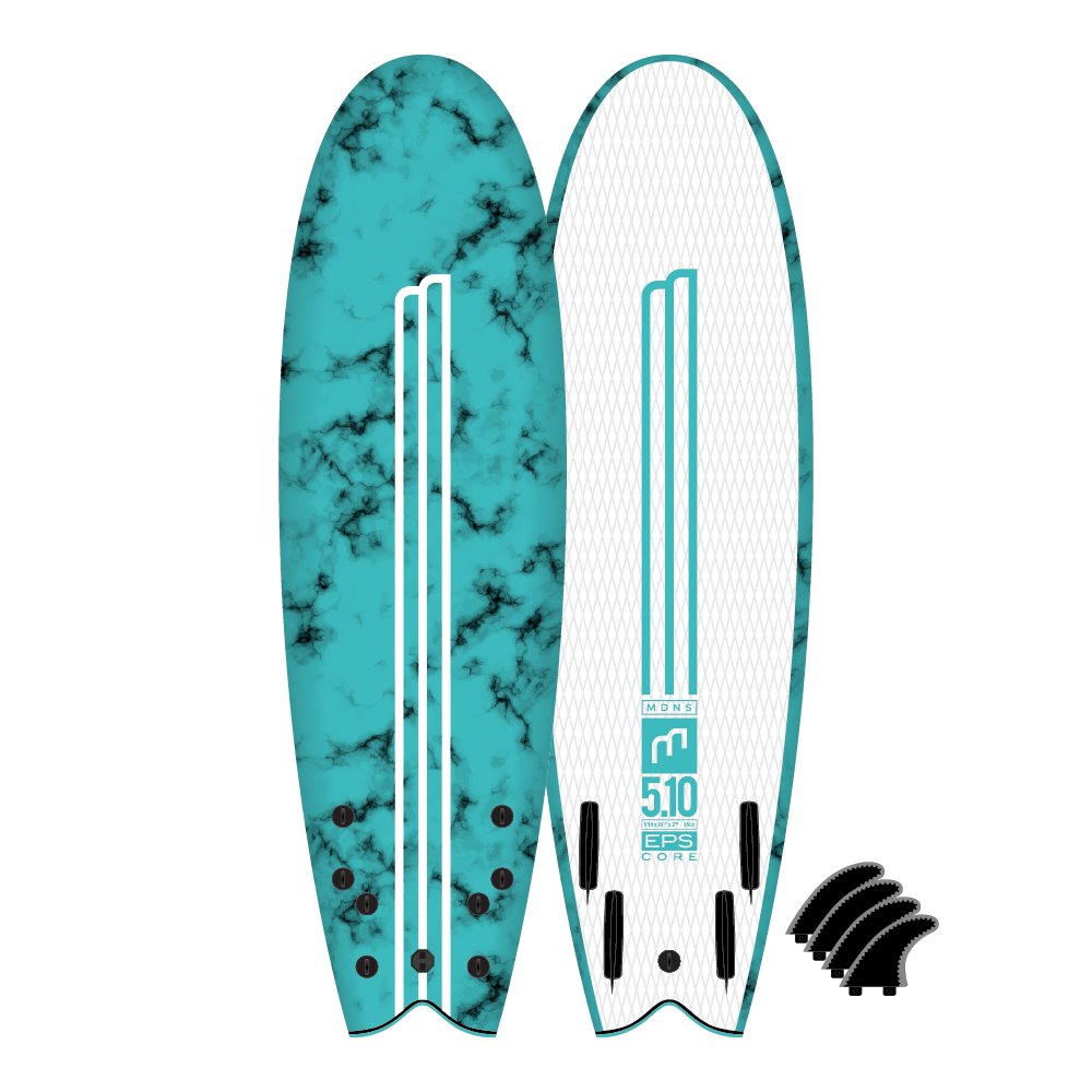 EPS Core Fish 5'10 Softboard
