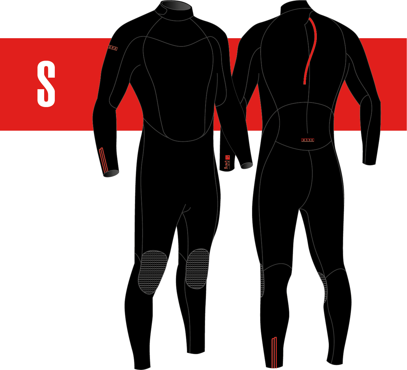 Combinaison Surf Homme 4/3mm Stamiina GBS
