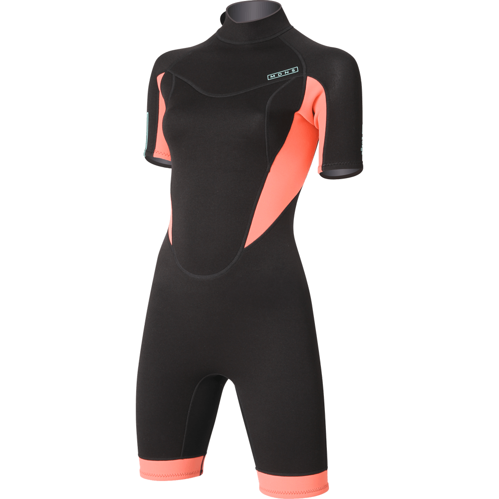 PIONEER WOMEN 2/2 BACKZIP SHORTY - WOMEN'S WETSUITS 23 - MDNS SURF