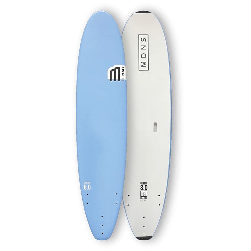 MDNS SOFTBOARDS EPOXYSOFT CHILLER 8'0 CLASSIC SKYBLUE