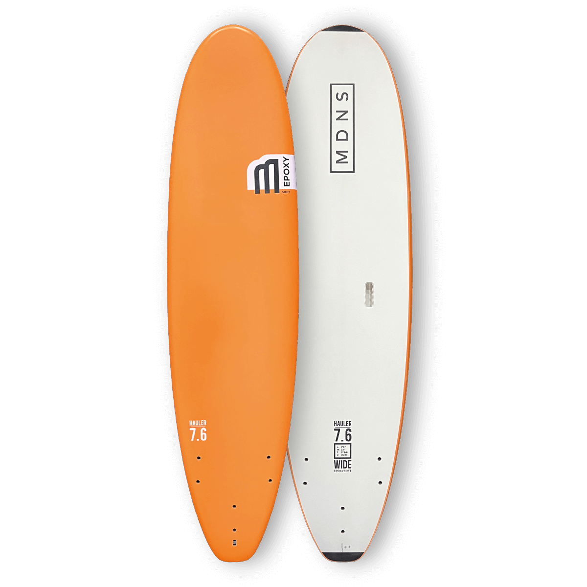 MDNS SOFTBOARDS EPOXYSOFT HAULER 7'6 ORANGE