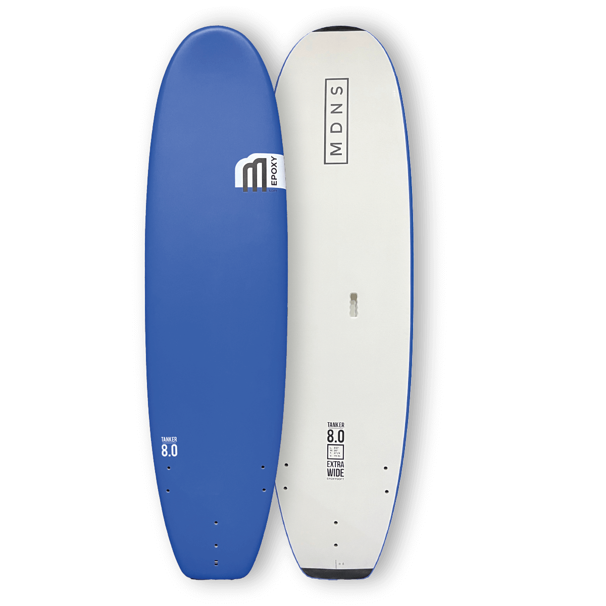 MDNS SOFTBOARDS EPOXYSOFT TANKER 8'0 BLUE