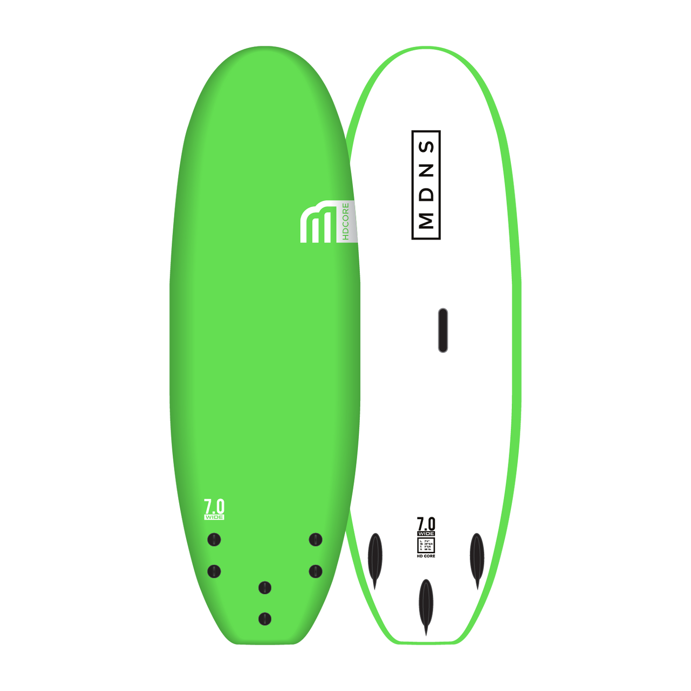 HD CORE Softboards 7'0 Wide - MDNS Surf – MDNS SURF