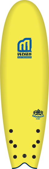 Softboard EPS CORE Fish 5'10 Lemon / Moorea